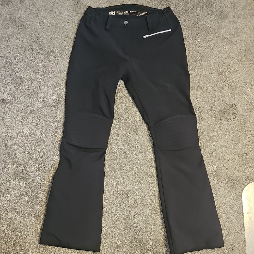 Helly Hansen Black Ski Pants with Button Detail